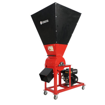 เครื่องตีป่นจัมโบ้ เครื่องยนต์ 8.5HP กระบะใส่วัตถุดิบใหญ่พิเศษ พร้อมชุดฟันบด 44ซี่ มีแผ่นตะแกรงให้เลือก10 ขนาด